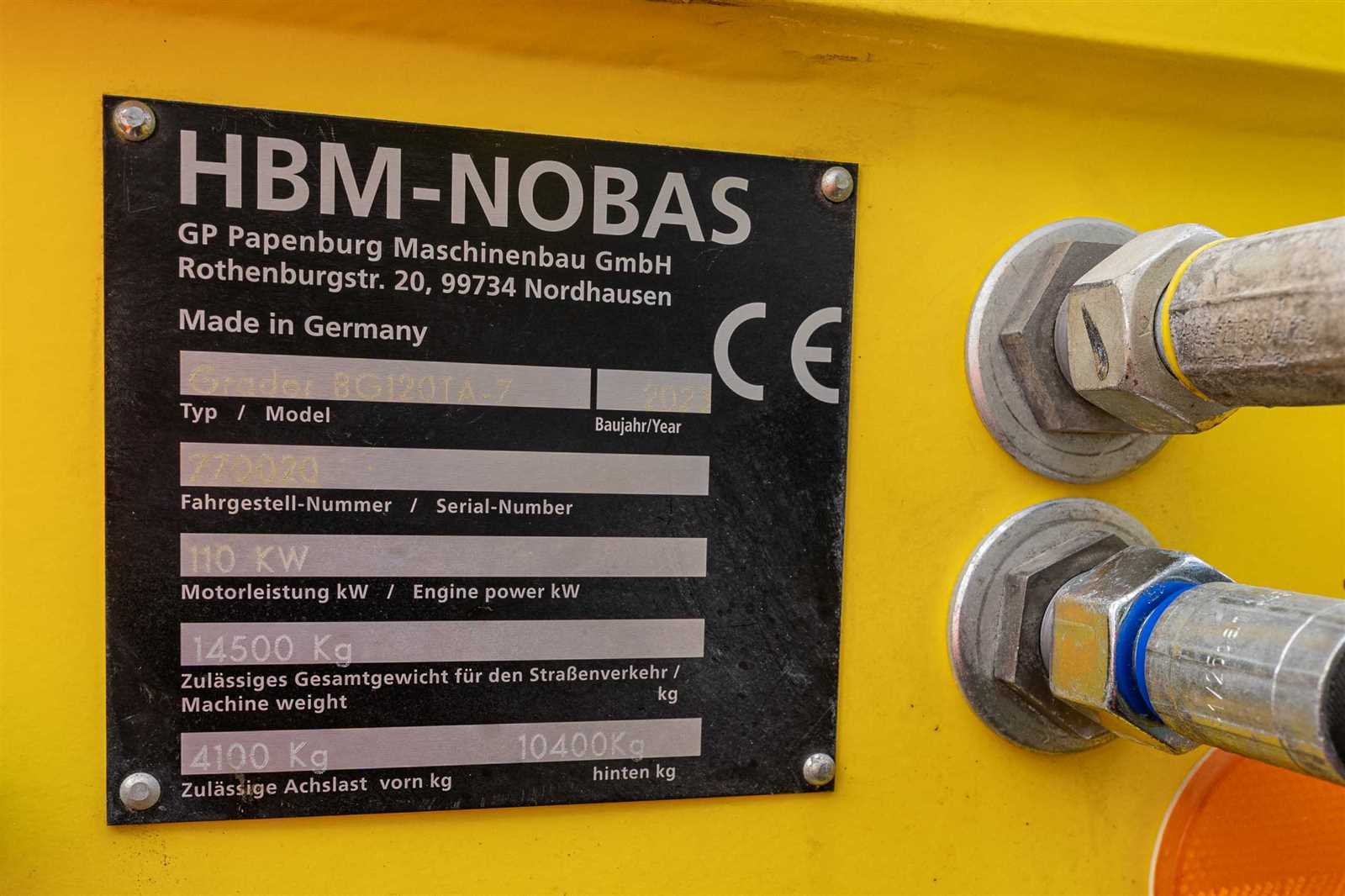 Grader HBM BG 120TA-7